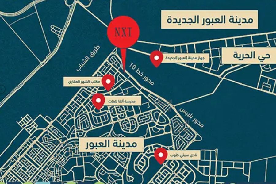 مشروع نكست العبور Nxt Mall Obour City