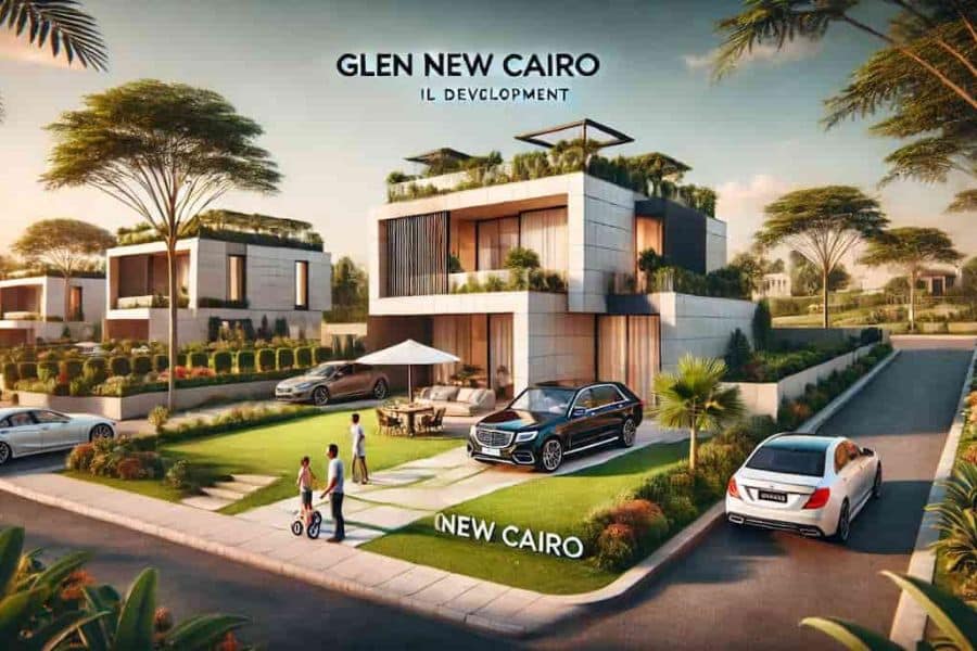 كمبوند جلين التجمع السادس Compound Glen New Cairo